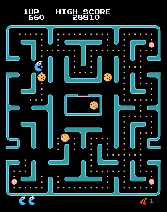 Cookie-Man Game Version