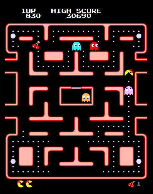 Ms. Pac-Man Game Version